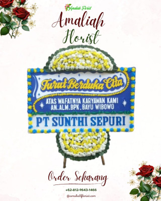 Papan Bunga Duka di Paju Epat